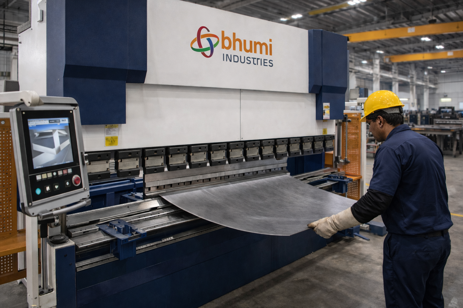 Bhumi Industries CNC sheet bending machine